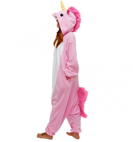 Пижама Кигуруми Единорог (розовый) М рост 150-160см 1000122p фото