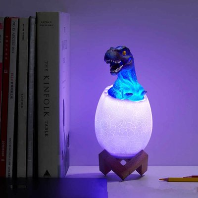 3D Лампа нічник Яйце Динозавра акумуляторний 1000136p фото