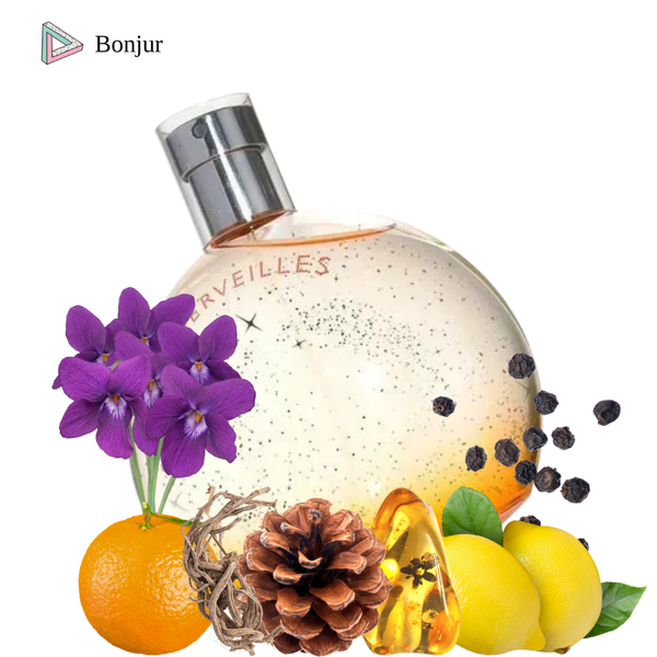 Hermes Eau Des Merveilles женские 100 ml edt Тестер, Франция