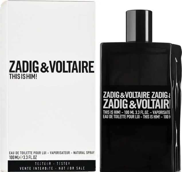 Zadig & Voltaire This is Him edt 100ml Тестер, Франція AM159935 фото