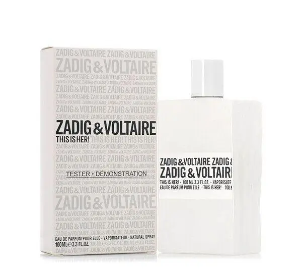 Zadig & Voltaire This is her edp 100ml Тестер, Франция AM159949 фото