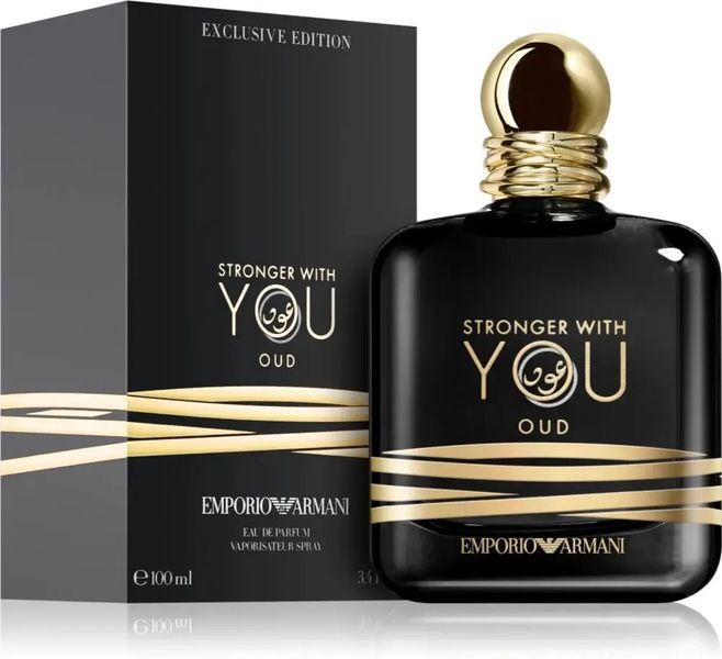 Armani Stronger With You Oud жіночі 100 ml edp Тестер, Італія 0000082-100 фото