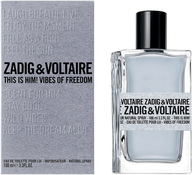 This is him Vibes of Freedom мужские 100 ml edt Тестер, Франция 00000185-100 фото